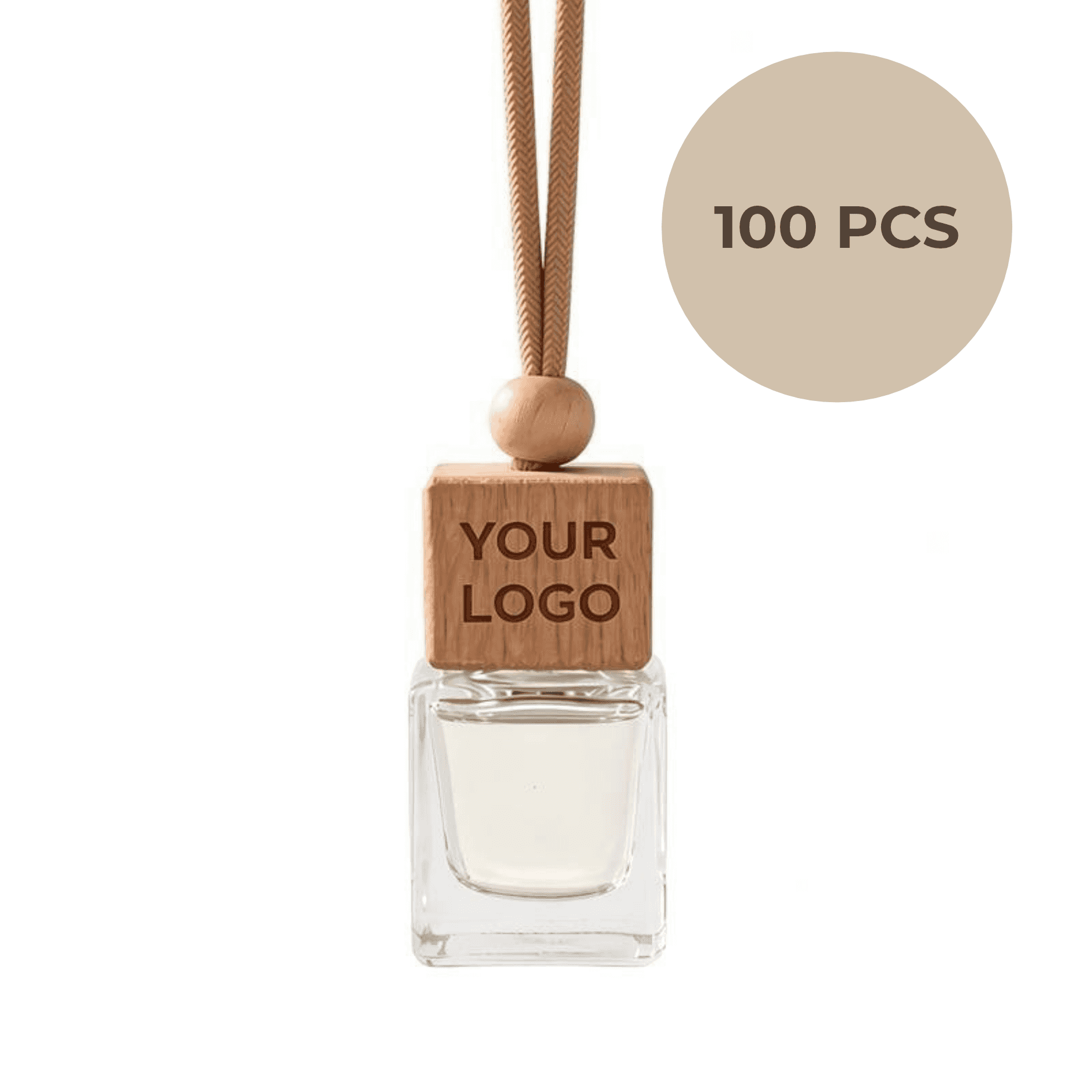Custom Logo Car Air Fresheners – 100 pcs