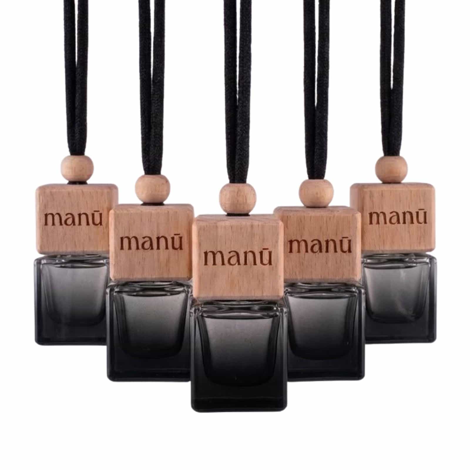 5 CAR AIR FRESHENERS (MANŪ LOGO)
